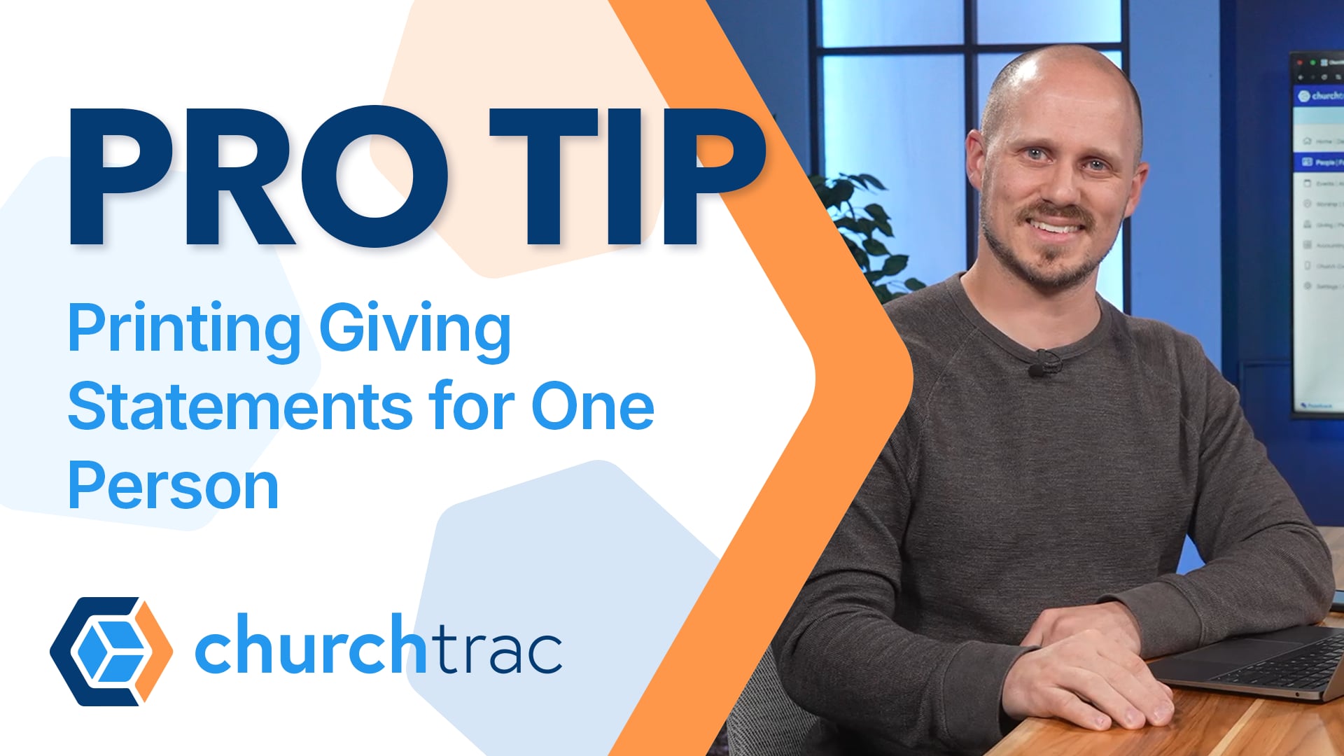 Pro Tip: How to Print Giving Statements for One Person