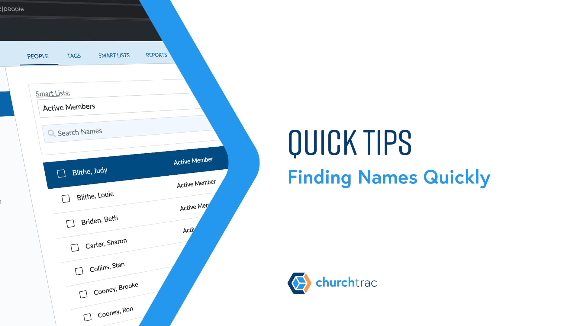 Finding Names Quickly