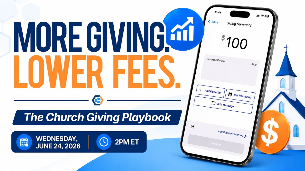 ChurchTrac Livestream - 6/24/2026: The Church Giving Playbook
