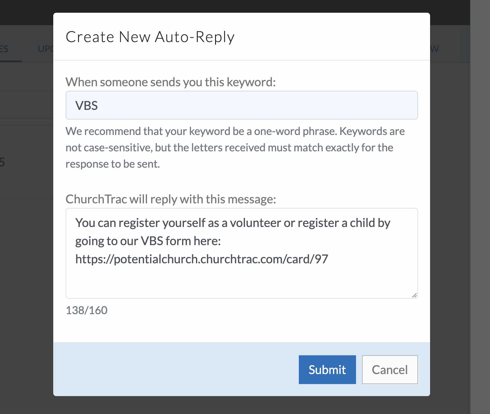 SMS Auto Reply