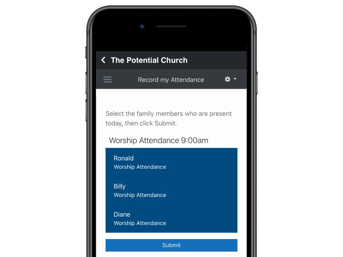 How to track remote church attendance