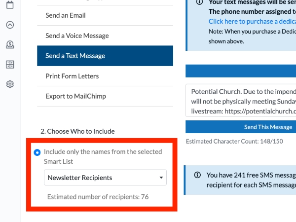 Smart List Segments