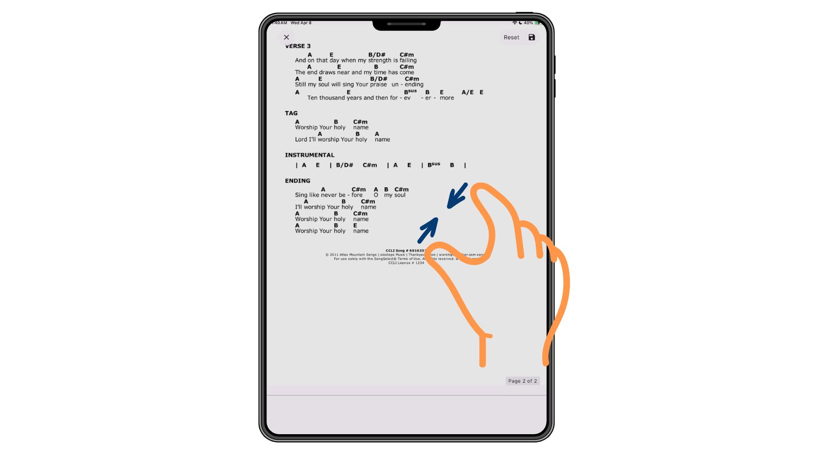 Support Worship Scheduling App Tools 4
