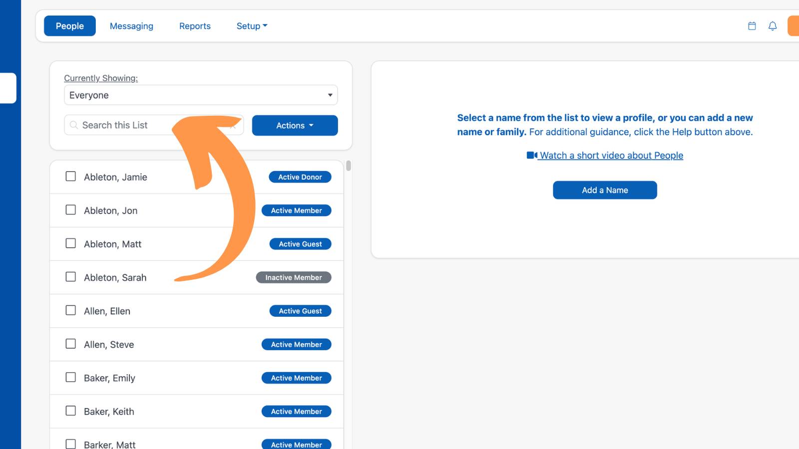 Getting Started With People Search