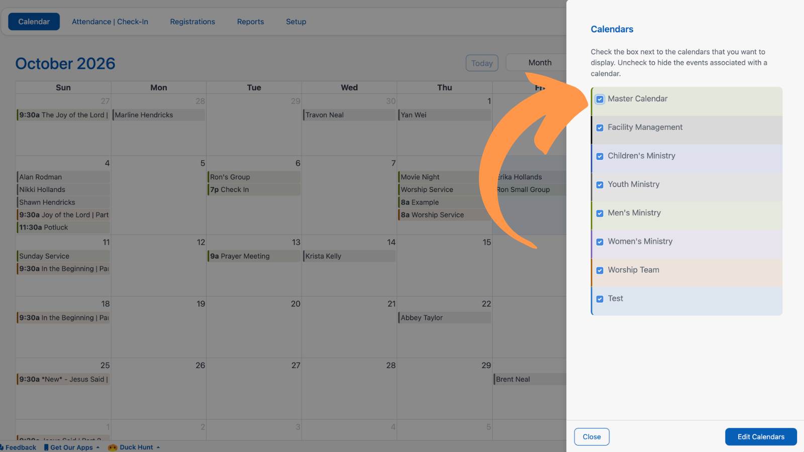 Creating a New Calendar 8
