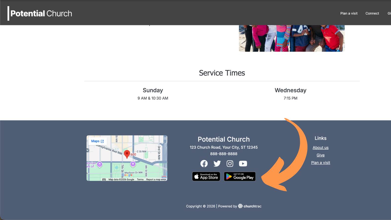 Church Connect Page Setup 19