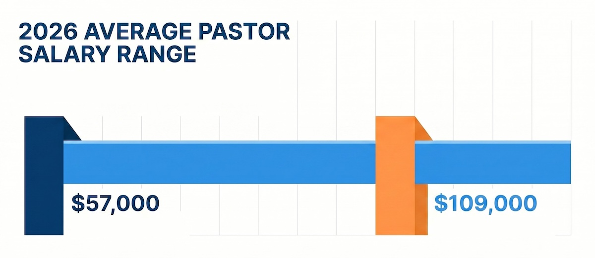 median pastor salary 2026