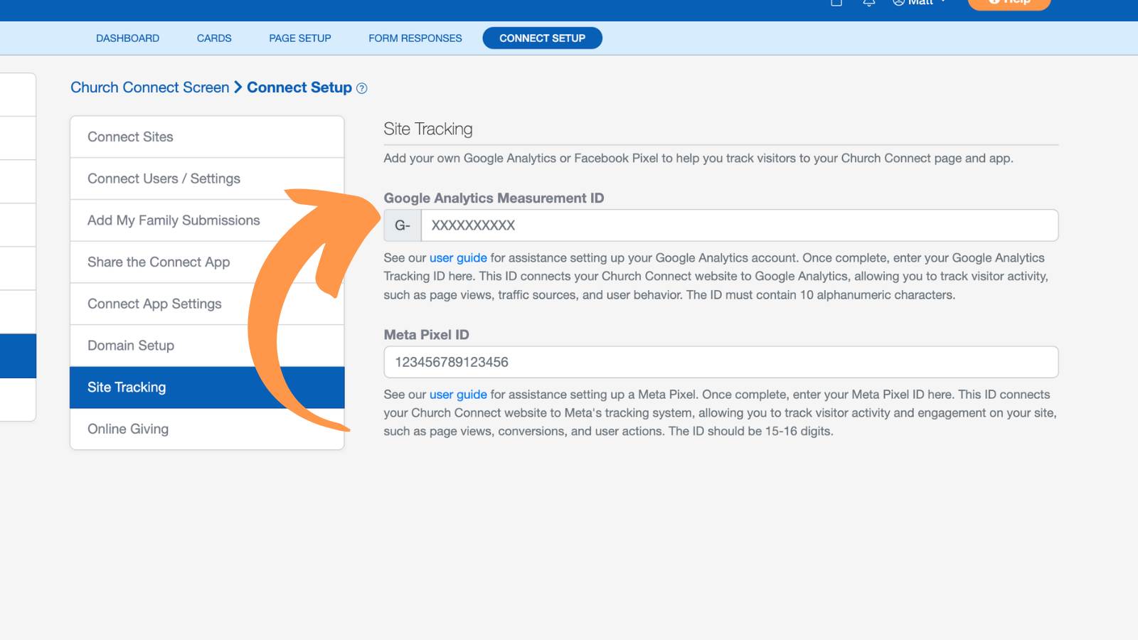 Church Connect Using Google Analytics 2