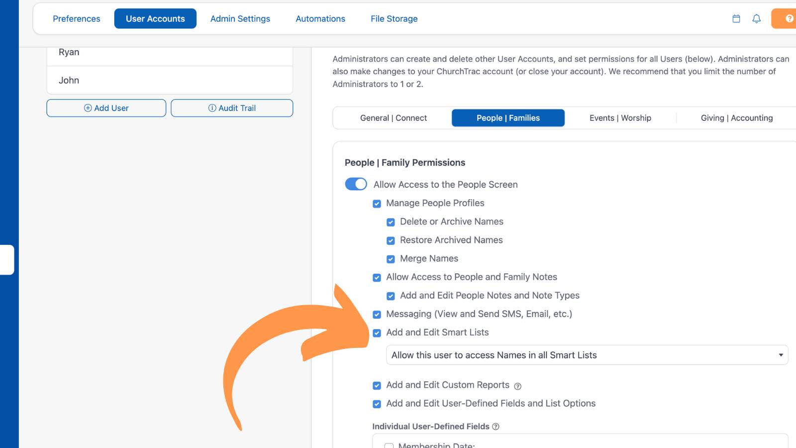 Getting Started With People Smart Lists 7