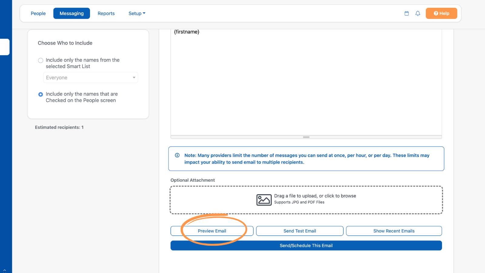 People Messaging Messaging Your Church Email 7