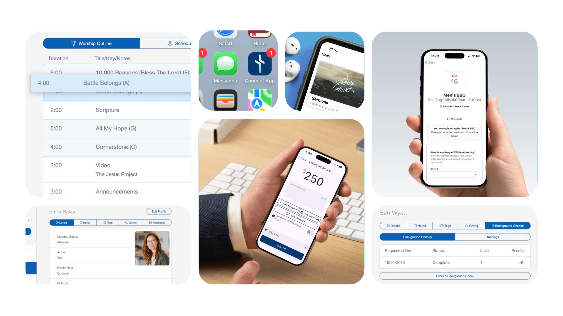 Software solutions for churches
