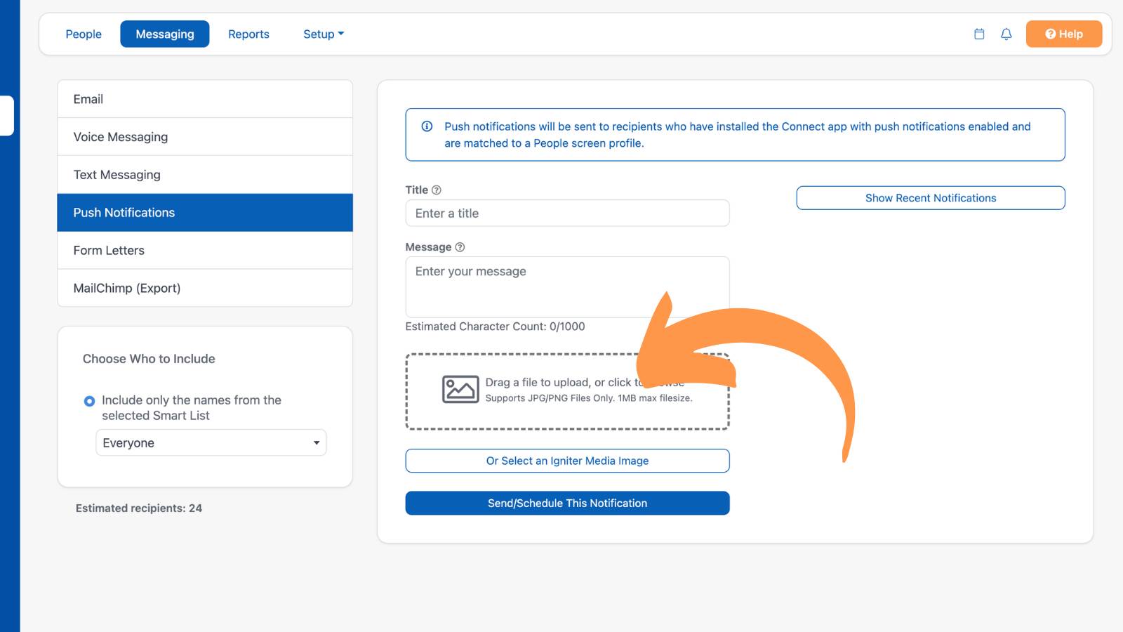 People Messaging Messaging Your Church Push 5