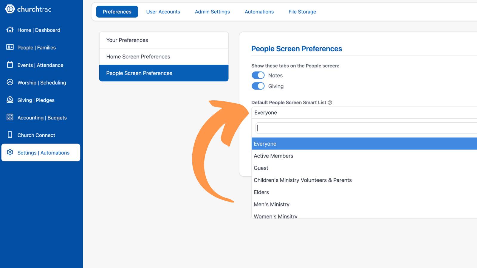 Getting Started With People Smart Lists 6