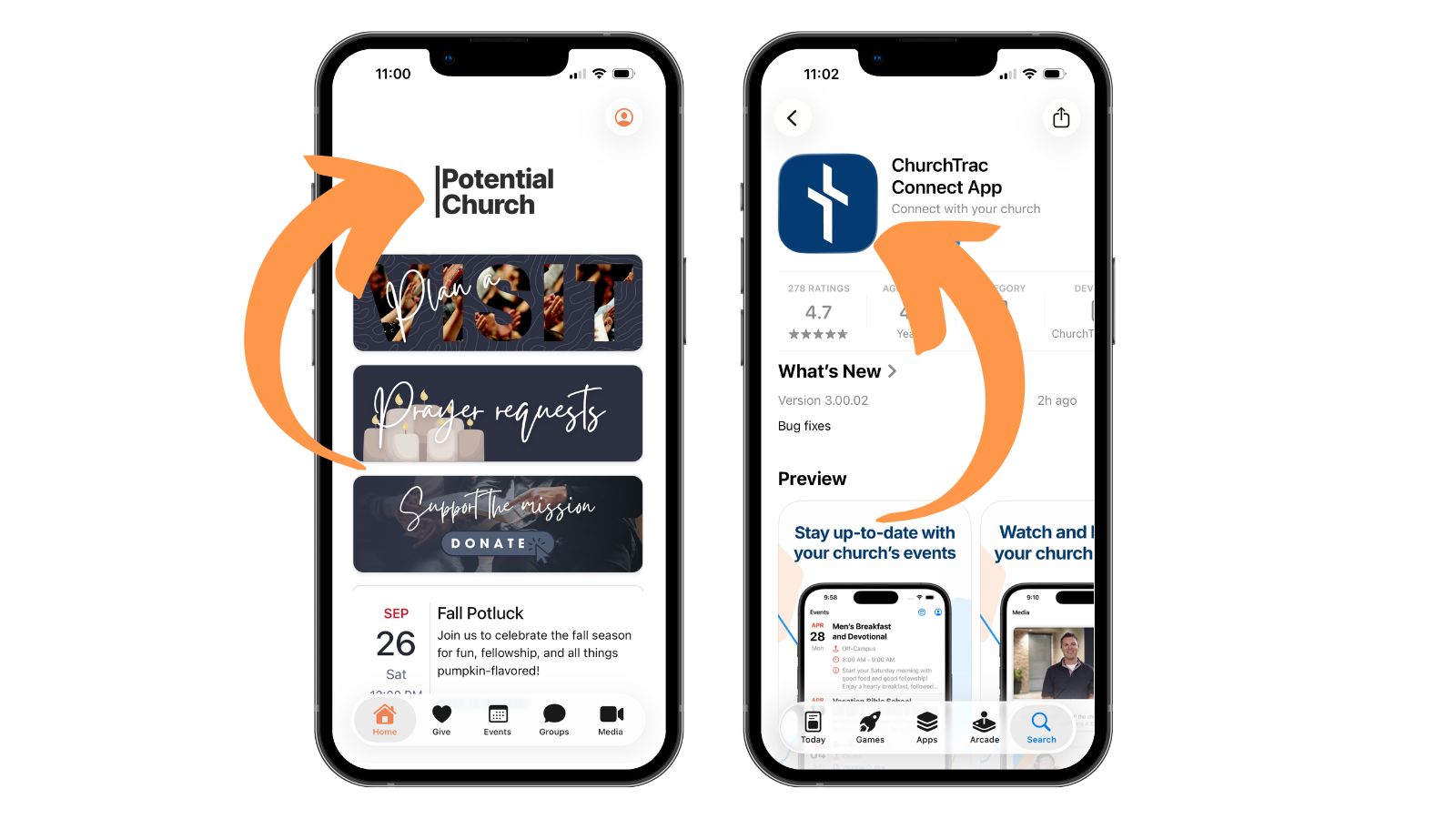 Church Connect How to Build a Church App Logo 2