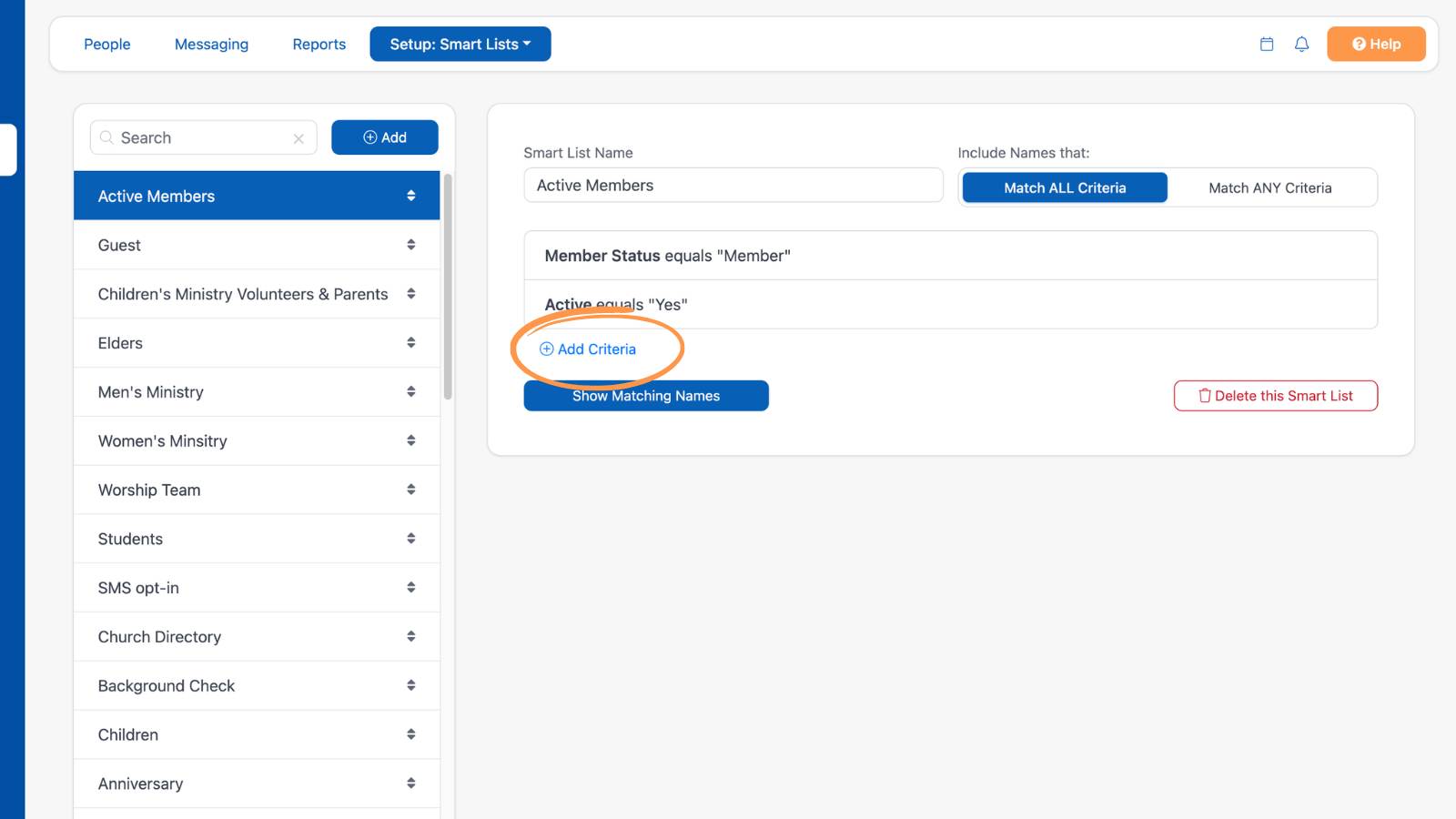 Getting Started With People Smart Lists 2