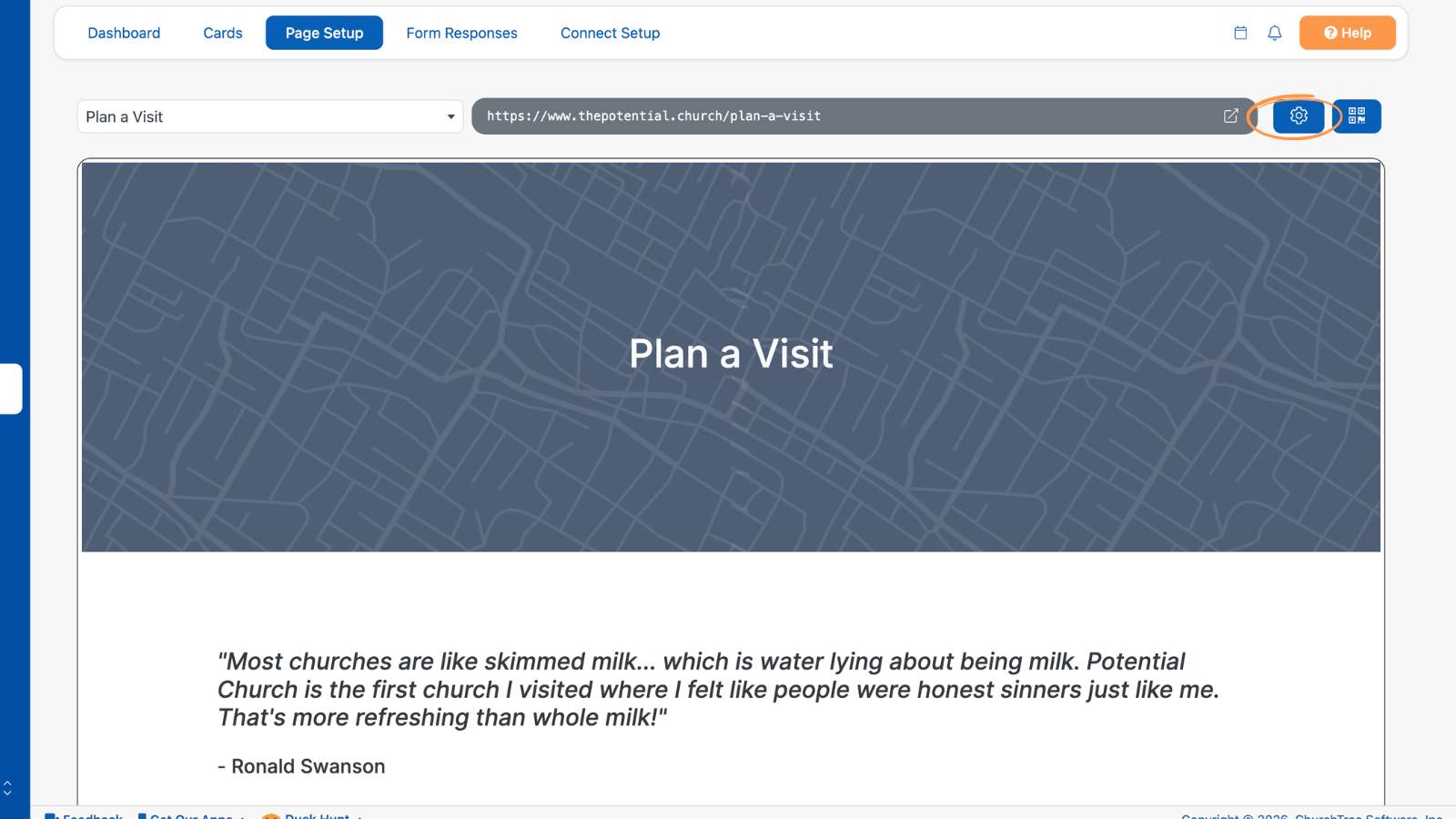 How to Build a Church Website Plan a Visit