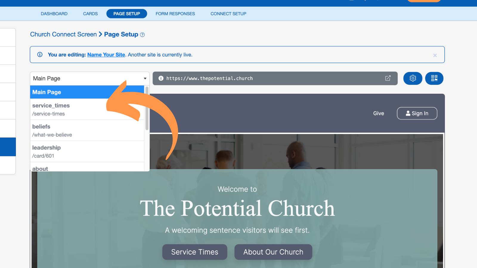 Church Connect How to Build a Church Website 15