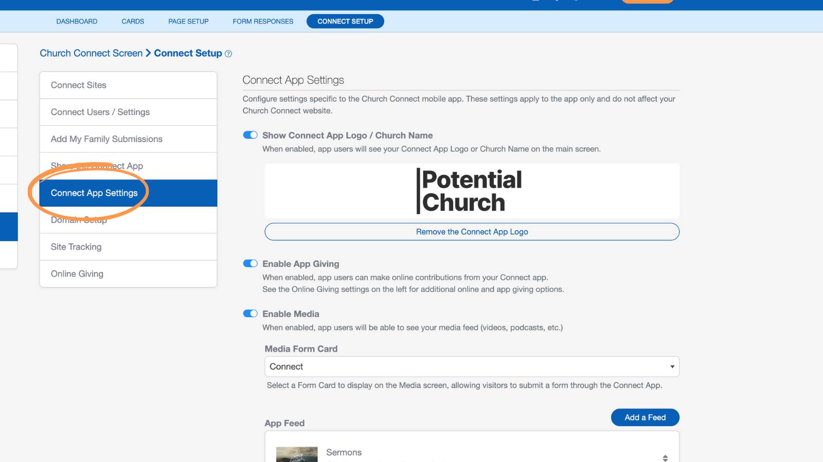Church Connect Connect Setup 5