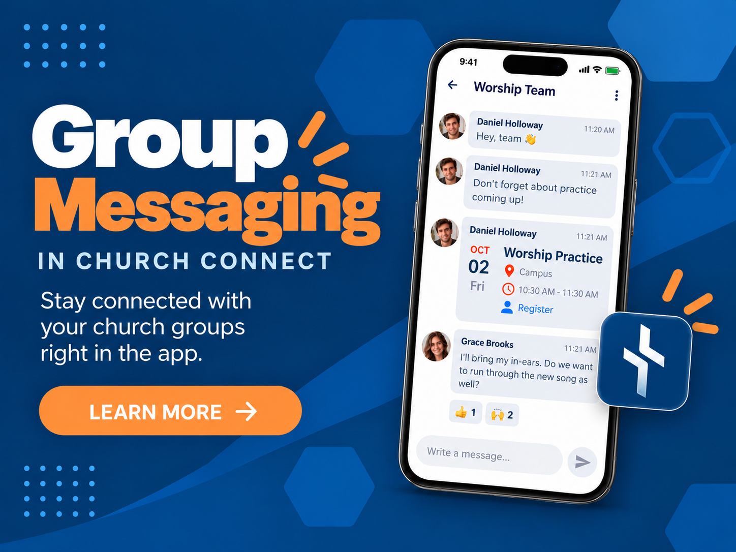 ChurchTrac has a new look and features