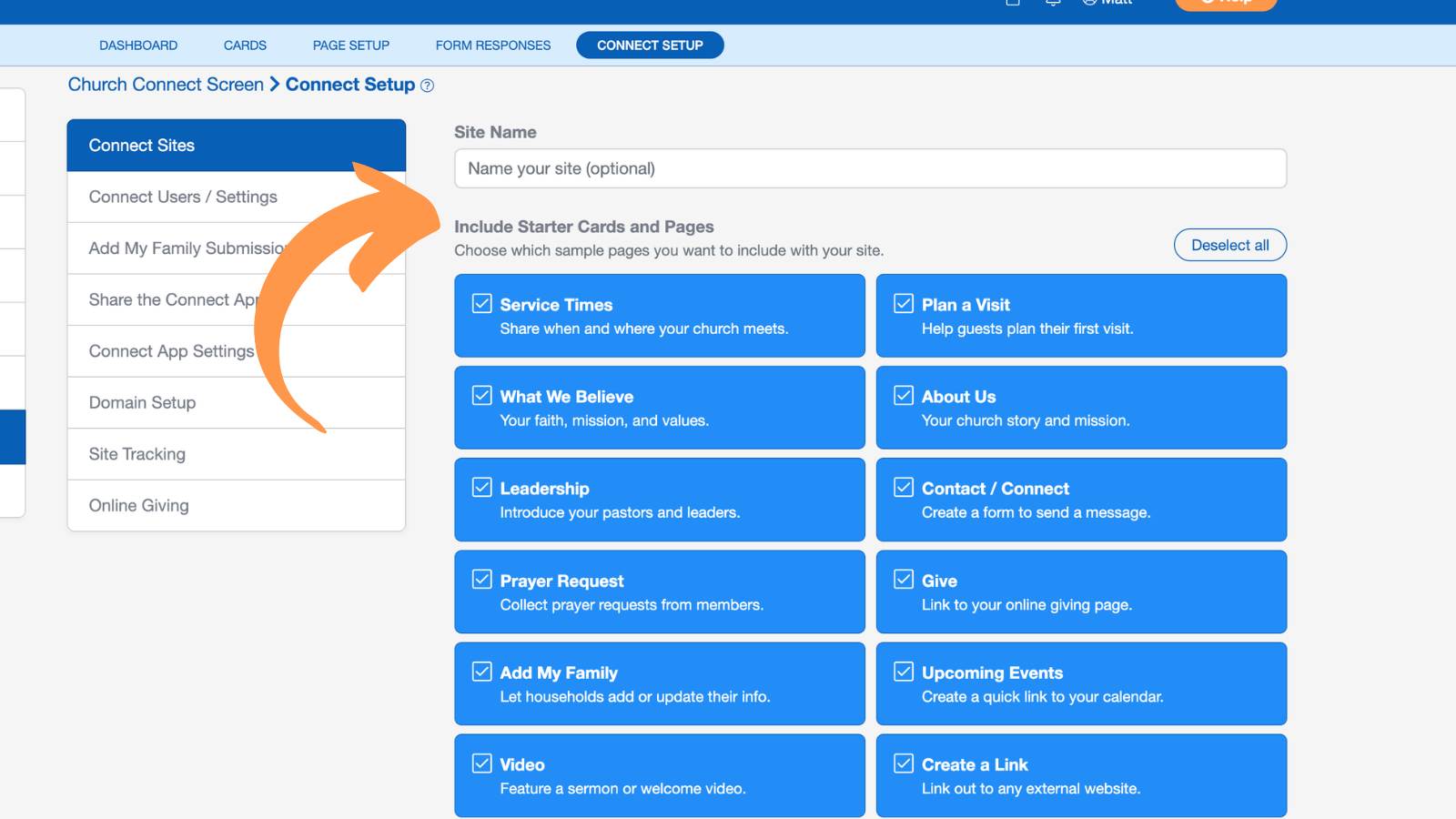 Church Connect How to Build a Church Website 7