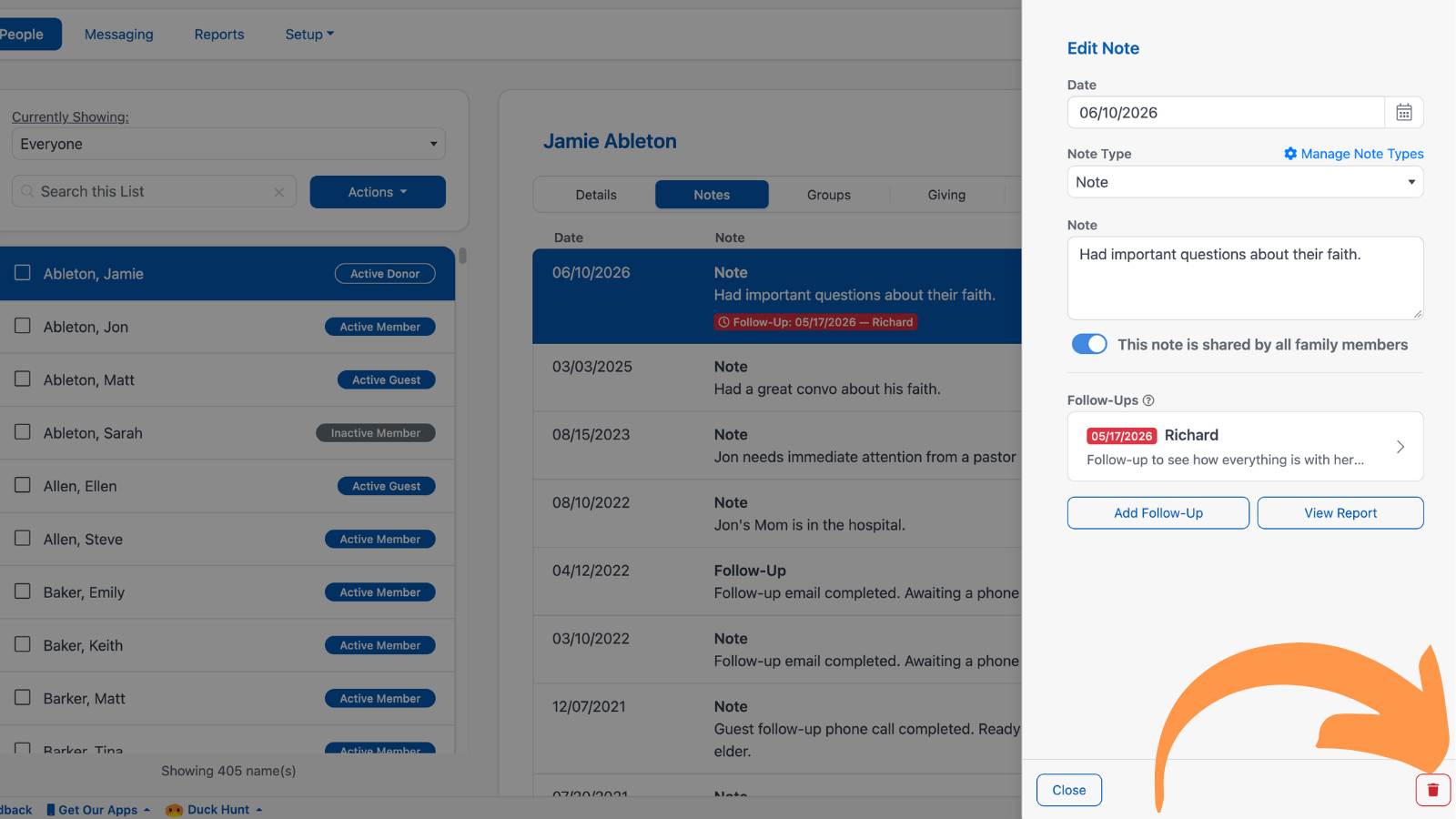 Getting Started With People Notes 3