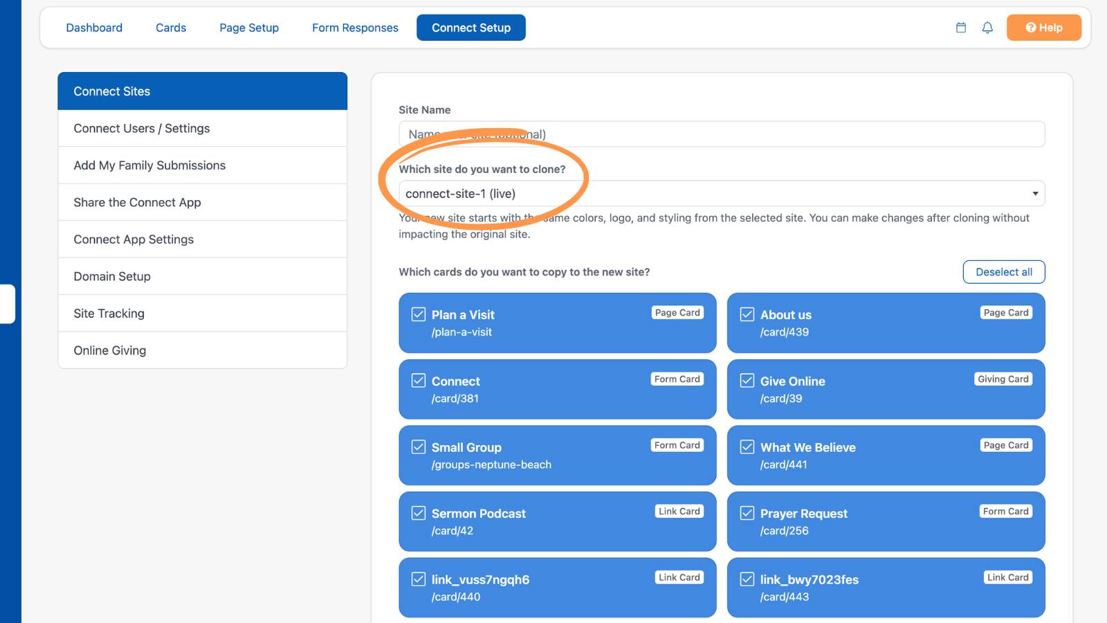 How to Build a Church Website Add Clone