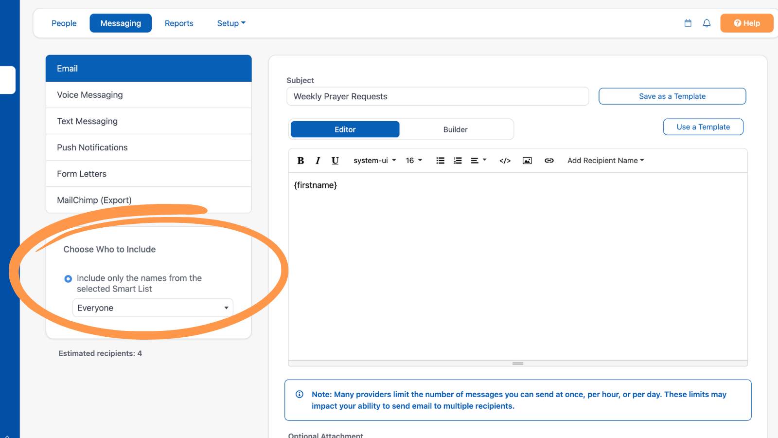 People Messaging Messaging Your Church Email 2