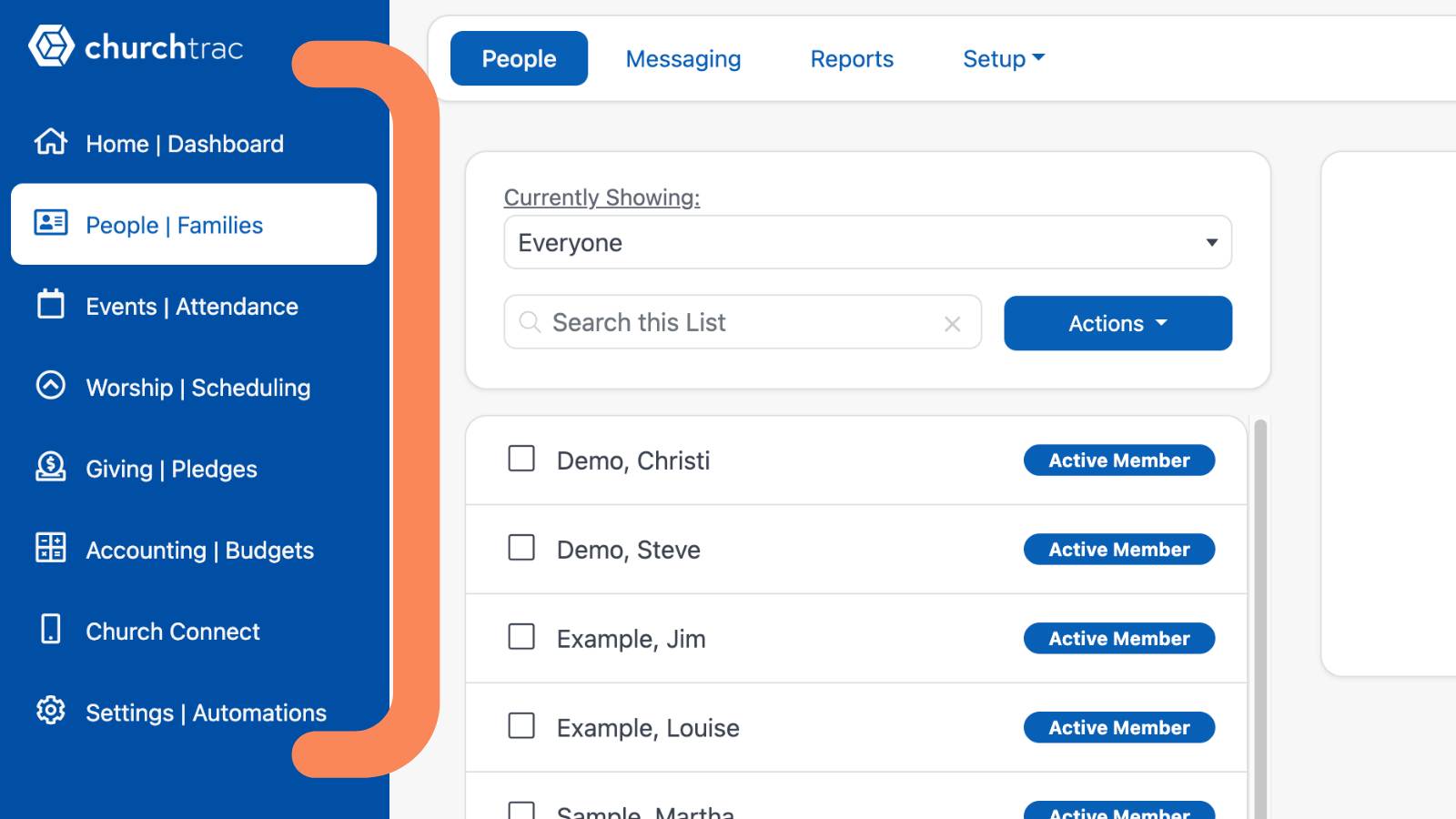 Getting Started With Churchtrac Screens