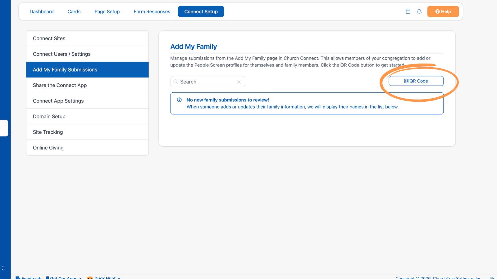 Church Connect Add My Family 1