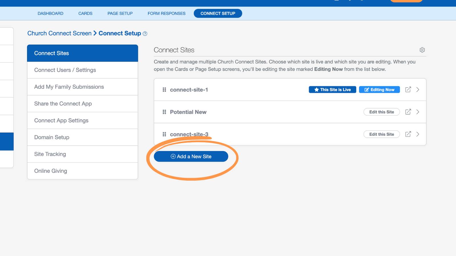 Church Connect How to Build a Church Website