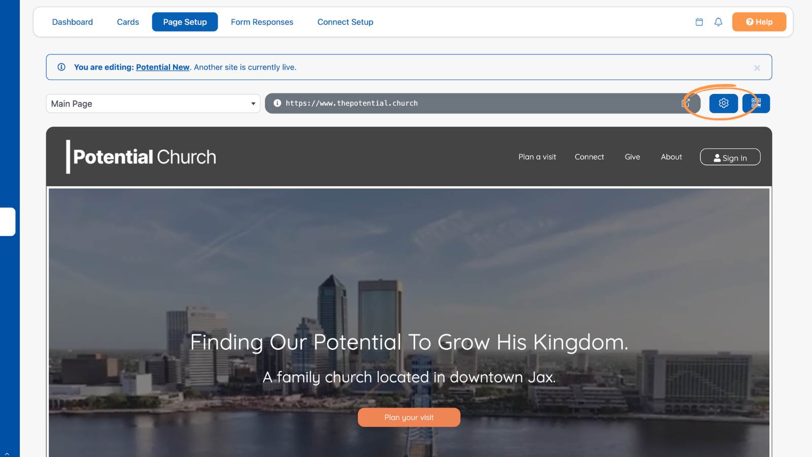 How to Build a Church Website Edit This Site Share