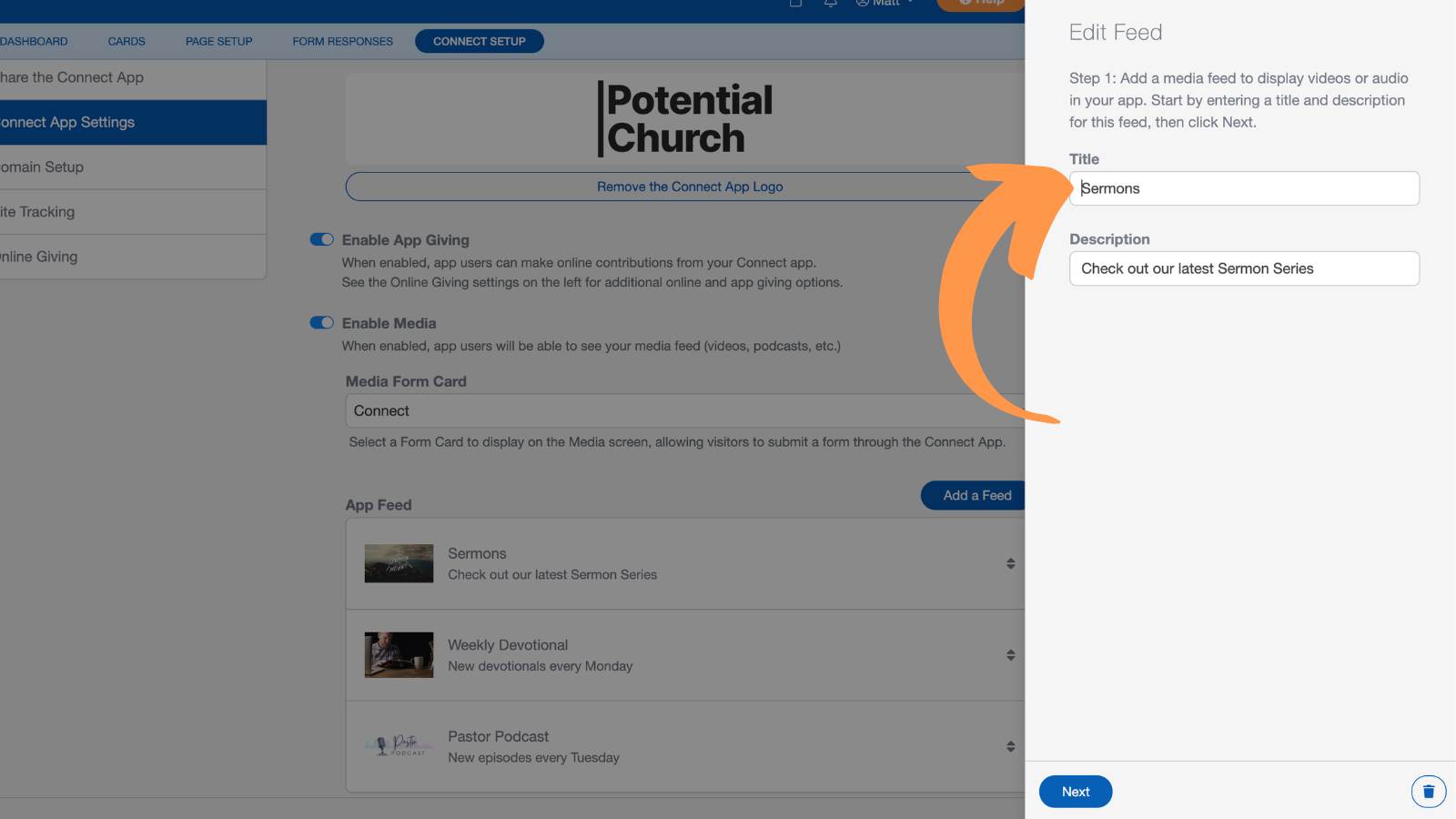 Church Connect How to Build a Church App 7