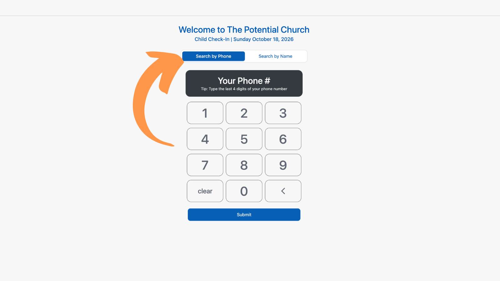 Entering Attendance With Check in 6