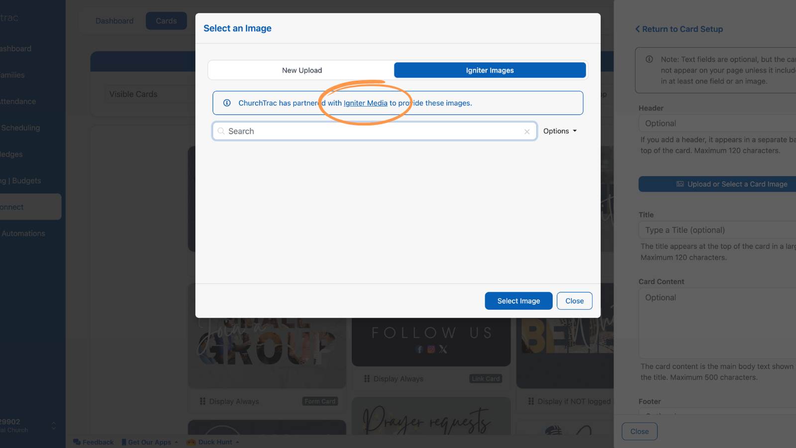 Igniter Media Integration
