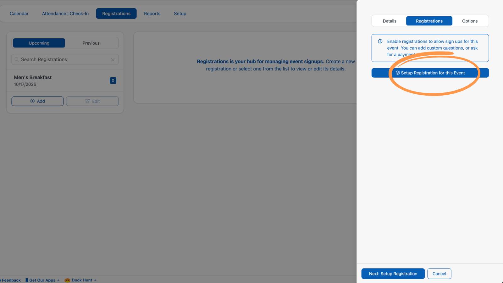 Getting Started With Registrations 5