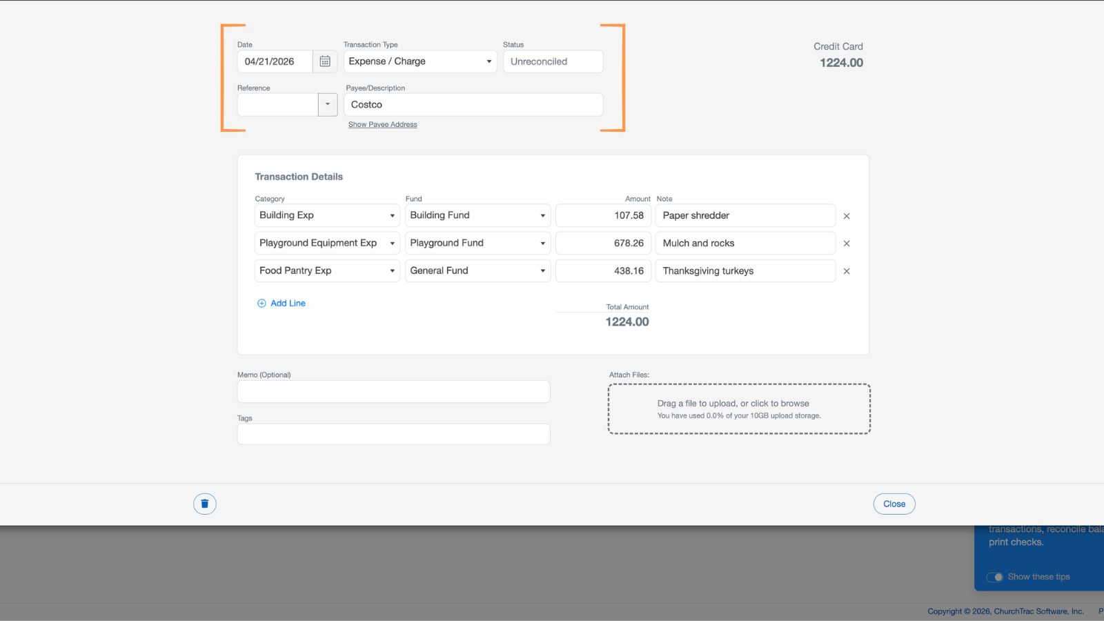 Support Accounting Liabilities 10