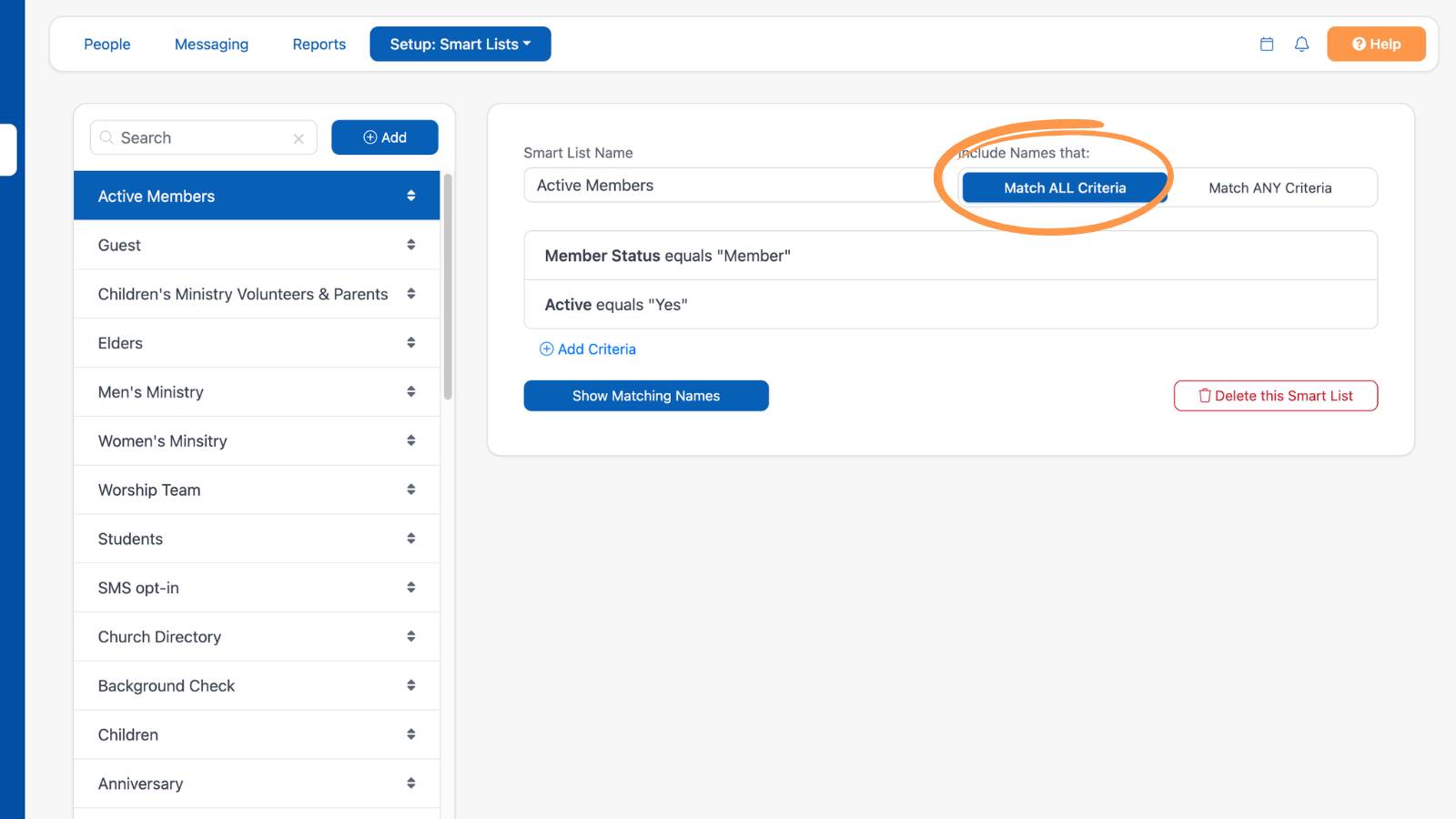 Getting Started With People Smart Lists 3