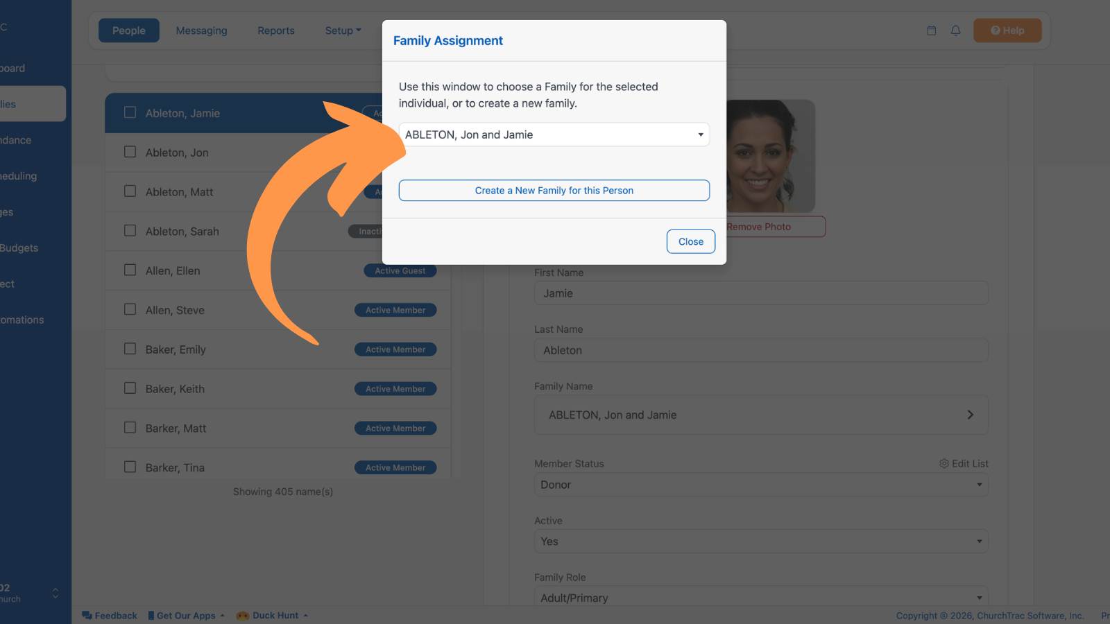Changing Family Assigments 5