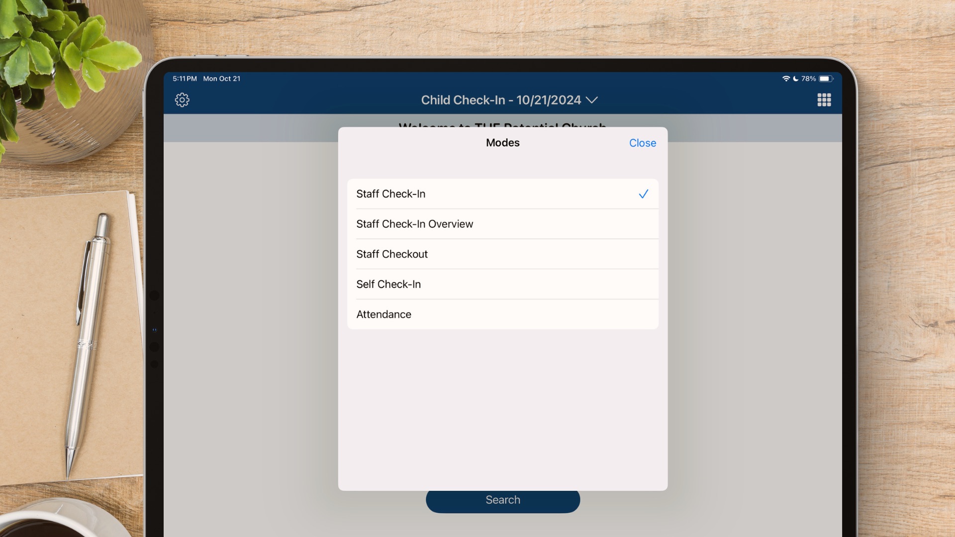 Checkin Ipad3