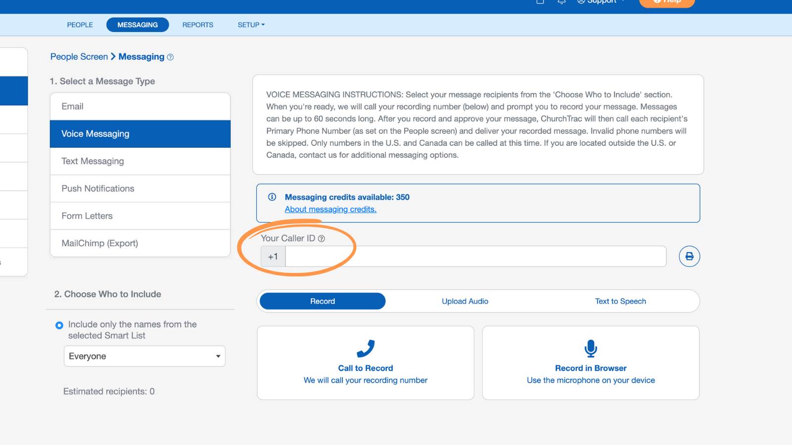 People Voice Messaging Caller ID