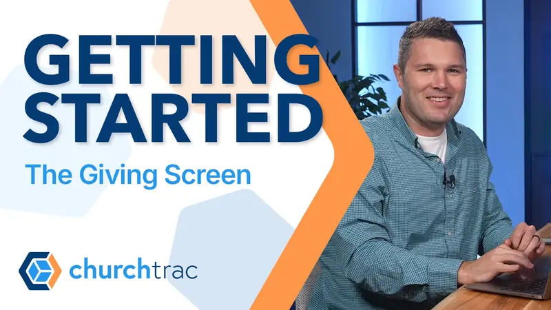 Getting Started with the Giving Screen