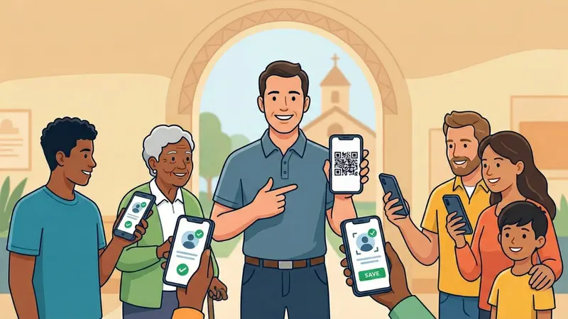 How to Create a Contact Card for Your Church