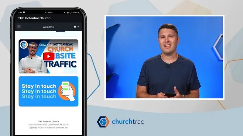 Church Connect - Video Card