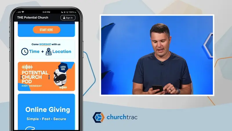 Church Connect - Link Card