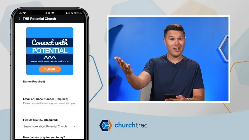 Church Connect - Form Card