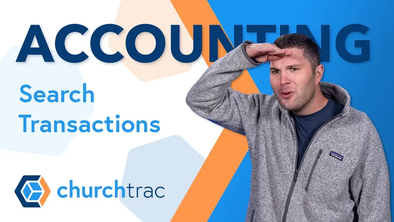 Search Accounting Transactions