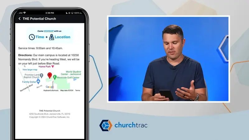 Church Connect - Page Card