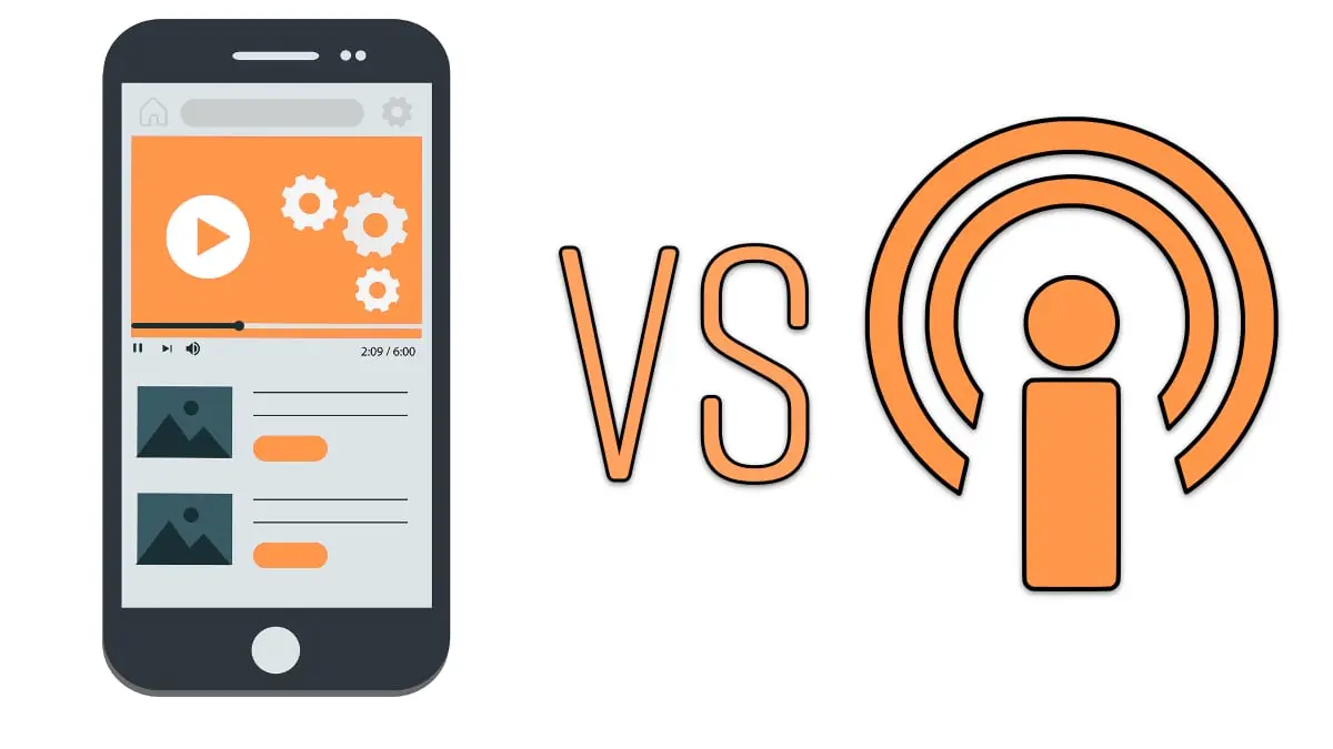 Video Livestream vs Audio Livestream