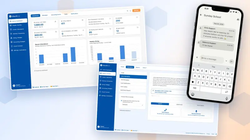 ChurchTrac Has a New Look & New Features
