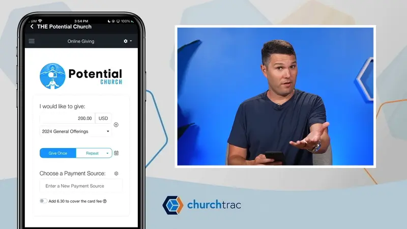 Church Connect - Giving Card